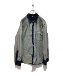 LEVI'S×BEAMS（リーバイス×ビームス）の古着「Inside Out Western Shirt」｜インディゴ