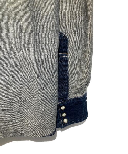 LEVI'S（リーバイス）LEVI'S (リーバイス) BEAMS (ビームス) Inside Out Western Shirt インディゴ サイズ:XLの古着・服飾アイテム