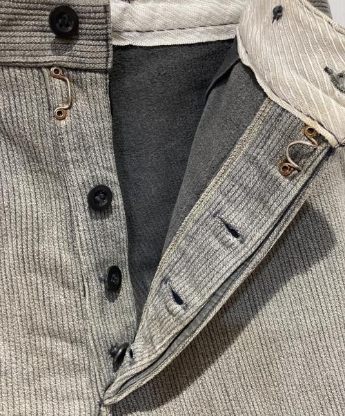 LE VETEMENT DE FORCE（ヴェトモンフォース）LE VETEMENT DE FORCE (ヴェトモンフォース) コーデュロイパンツ グレー サイズ:不明の古着・服飾アイテム