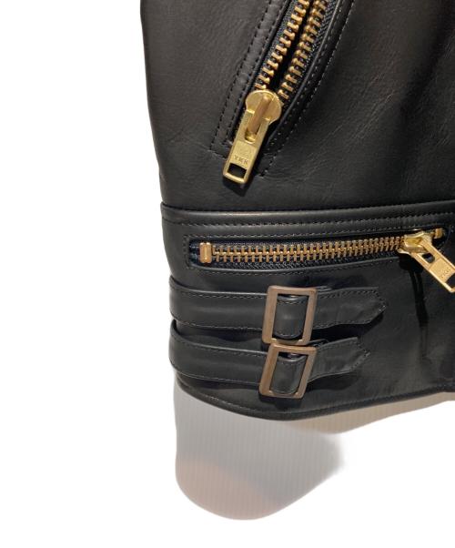 blackmeans（ブラックミーンズ）blackmeans (ブラックミーンズ) ダブルライダースジャケット ブラック サイズ:４の古着・服飾アイテム