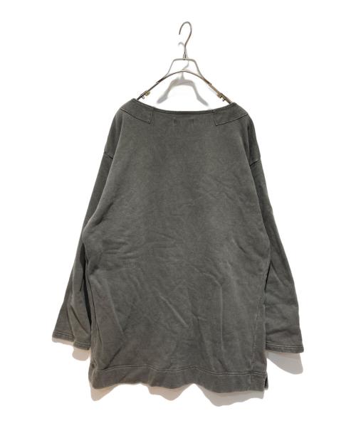 NIGEL CABOURN（ナイジェルケーボン）NIGEL CABOURN (ナイジェルケーボン) コットンフレンチテリーブリティッシュアーミースウェットプルオーバー グレー サイズ:52の古着・服飾アイテム