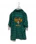 Hysteric Glamour (ヒステリックグラマー) グリーンチェックシャツ グリーン サイズ:M：15000円