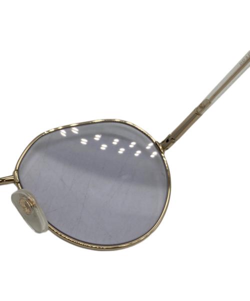 PRADA（プラダ）PRADA (プラダ) サングラス ゴールド サイズ:58□19の古着・服飾アイテム