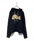 Palm Angelsパーム エンジェルス）の古着「21AW BEAR HOODIE」｜ブラック