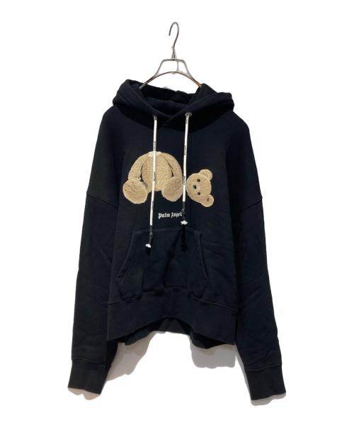 Palm Angels（パーム エンジェルス）Palm Angels (パーム エンジェルス) 21AW BEAR HOODIE ブラック サイズ:Sの古着・服飾アイテム