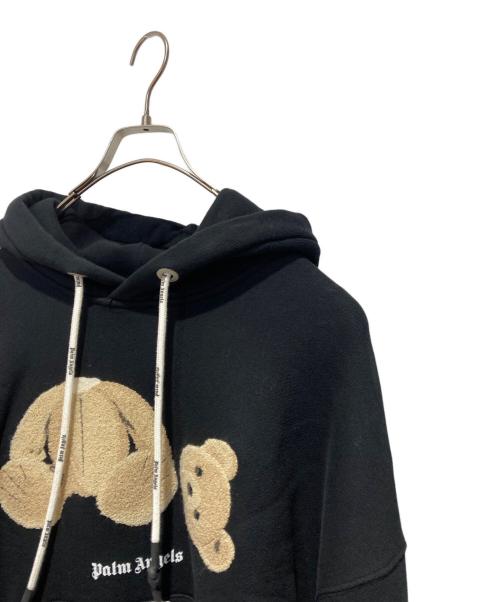 Palm Angels（パーム エンジェルス）Palm Angels (パーム エンジェルス) 21AW BEAR HOODIE ブラック サイズ:Sの古着・服飾アイテム