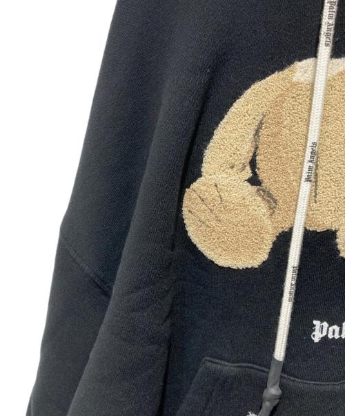 Palm Angels（パーム エンジェルス）Palm Angels (パーム エンジェルス) 21AW BEAR HOODIE ブラック サイズ:Sの古着・服飾アイテム