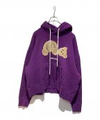Palm Angelsパーム エンジェルス）の古着「21AW BEAR HOODIE」｜パープル