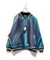 ISSEY MIYAKE（イッセイミヤケ）の古着「コラボ グラフィック ジャケット」｜ブルー