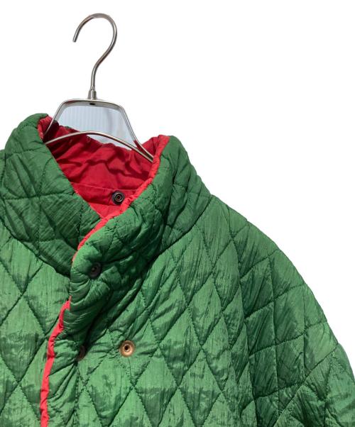 C.P COMPANY（シーピーカンパニー）C.P COMPANY (シーピーカンパニー) 80’s リバーシブルキルティングジャケット グリーン×レッド サイズ:3の古着・服飾アイテム