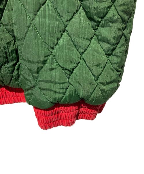 C.P COMPANY（シーピーカンパニー）C.P COMPANY (シーピーカンパニー) 80’s リバーシブルキルティングジャケット グリーン×レッド サイズ:3の古着・服飾アイテム