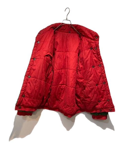 C.P COMPANY（シーピーカンパニー）C.P COMPANY (シーピーカンパニー) 80’s リバーシブルキルティングジャケット グリーン×レッド サイズ:3の古着・服飾アイテム