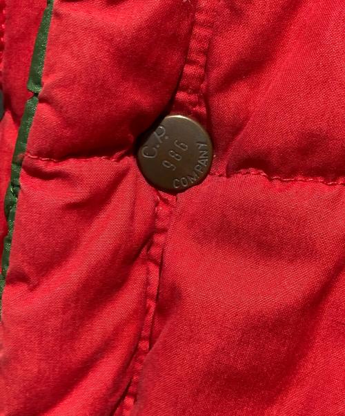 C.P COMPANY（シーピーカンパニー）C.P COMPANY (シーピーカンパニー) 80’s リバーシブルキルティングジャケット グリーン×レッド サイズ:3の古着・服飾アイテム