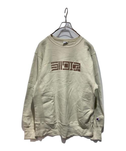 Champion（チャンピオン）Champion (チャンピオン) 90’S  リバースウィーブスウェット ベージュ サイズ:Lの古着・服飾アイテム