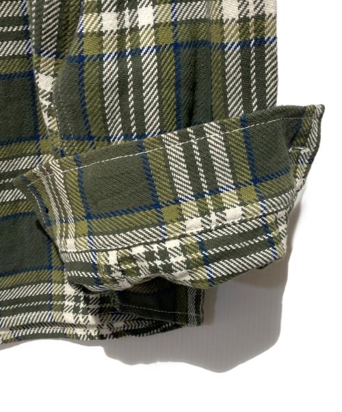 FIVE BROTHER（ファイブブラザー）FIVE BROTHER (ファイブブラザー) ヘビネルシャツ グリーン サイズ:Lの古着・服飾アイテム