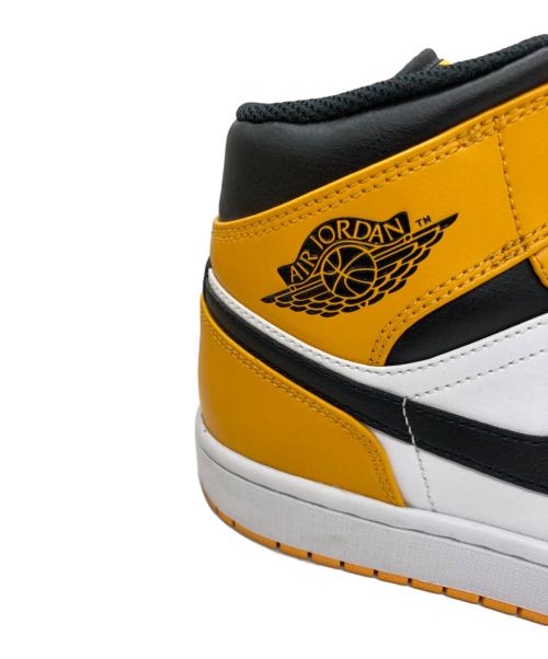 NIKE（ナイキ）NIKE (ナイキ) ミッドカットスニーカー イエロー×ブラック サイズ:27cmの古着・服飾アイテム