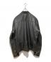 POLO RALPH LAUREN (ポロ・ラルフローレン) LAMBSKIN CAFE RACER JACKET ブラック サイズ:M：36000円