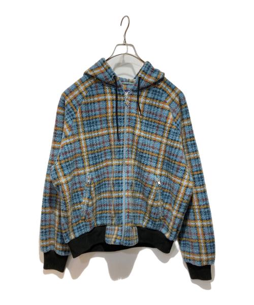 BoTT（ボット）BoTT (ボット) Fleece Zip Hoodie ブルー サイズ:Mの古着・服飾アイテム