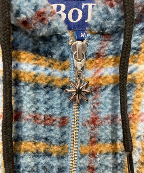 BoTT（ボット）BoTT (ボット) Fleece Zip Hoodie ブルー サイズ:Mの古着・服飾アイテム