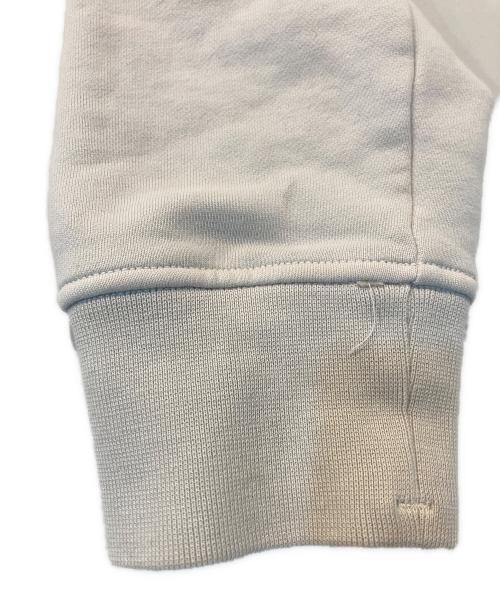 STONE ISLAND（ストーンアイランド）STONE ISLAND (ストーンアイランド) ガーメントダイ プルオーバー スウェットパーカー ベージュ サイズ:Mの古着・服飾アイテム