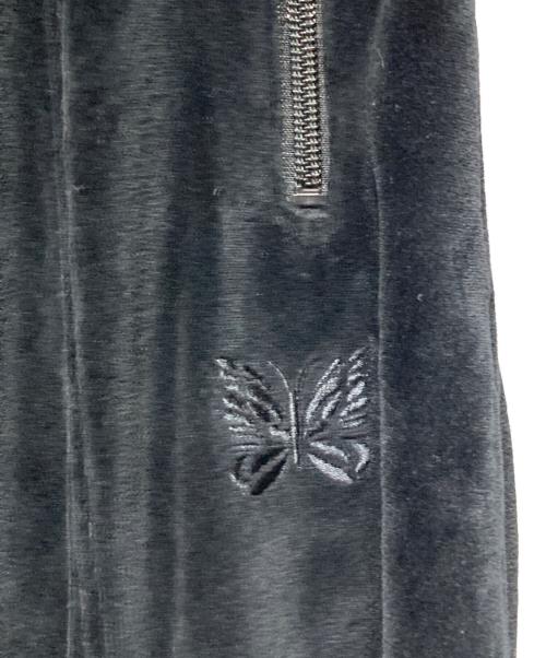 Needles（ニードルズ）Needles (ニードルズ) ONLY ARK (オンリーアーク) 別注 H. D. Track Pant - C/Pe Velour ブラック サイズ:Mの古着・服飾アイテム