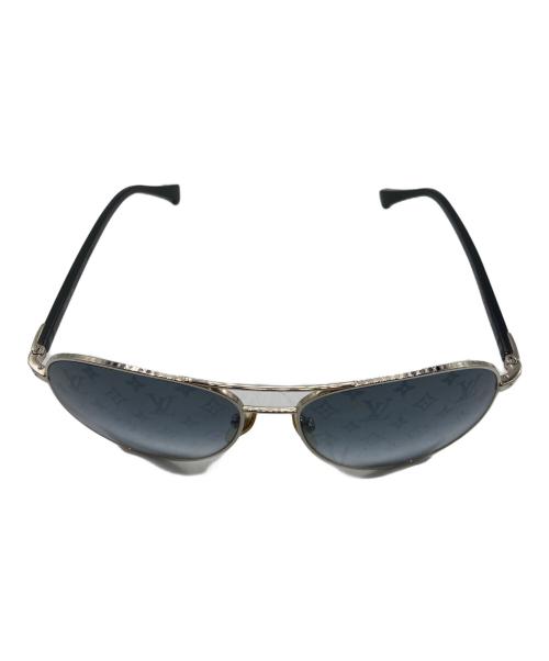LOUIS VUITTON（ルイ ヴィトン）LOUIS VUITTON (ルイ ヴィトン) コンスピラシオン パイロット サングラス グレー サイズ:58■15の古着・服飾アイテム