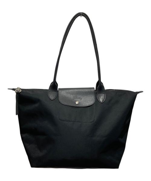 LONGCHAMP（ロンシャン）LONGCHAMP (ロンシャン) トートバッグ ブラックの古着・服飾アイテム