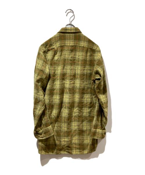 PENDLETON（ペンドルトン）PENDLETON (ペンドルトン) ウールシャツ イエロー サイズ:15 1/2の古着・服飾アイテム