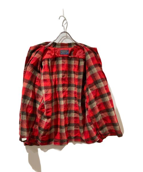 PENDLETON（ペンドルトン）PENDLETON (ペンドルトン) ウールシャツ レッド サイズ:ｍの古着・服飾アイテム
