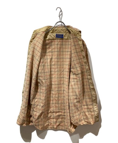 PENDLETON（ペンドルトン）PENDLETON (ペンドルトン) ウールチェックシャツ ベージュ サイズ:Mの古着・服飾アイテム
