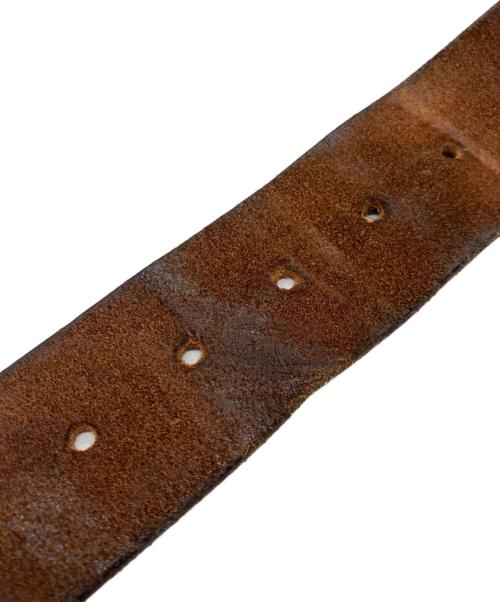 RRL（ダブルアールエル）RRL (ダブルアールエル) スタッズベルト ブラウンの古着・服飾アイテム