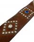 RRL (ダブルアールエル) スタッズベルト ブラウン：16000円