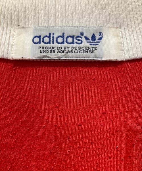 adidas（アディダス）adidas (アディダス) トラックジャケット レッド サイズ:表記無しの古着・服飾アイテム