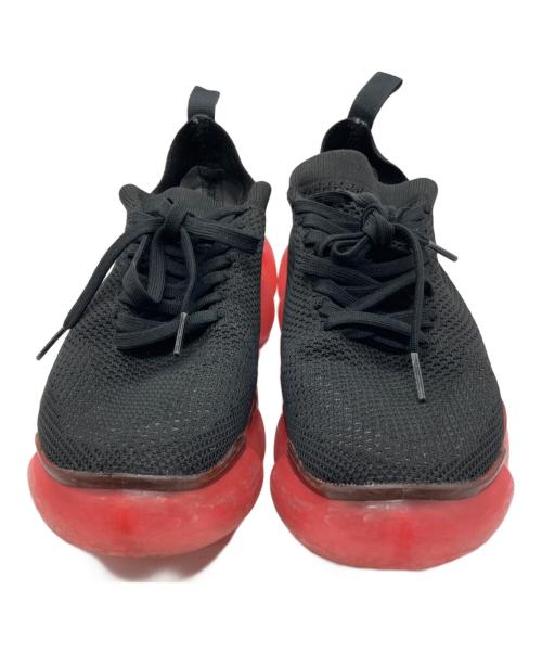 grounds（グラウンズ）grounds (グラウンズ) JEWELRY PAINT スニーカー ブラック×ピンク サイズ:6Aの古着・服飾アイテム