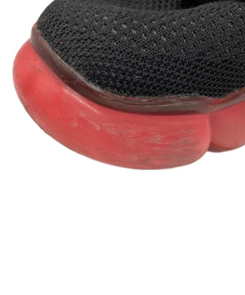 grounds（グラウンズ）grounds (グラウンズ) JEWELRY PAINT スニーカー ブラック×ピンク サイズ:6Aの古着・服飾アイテム