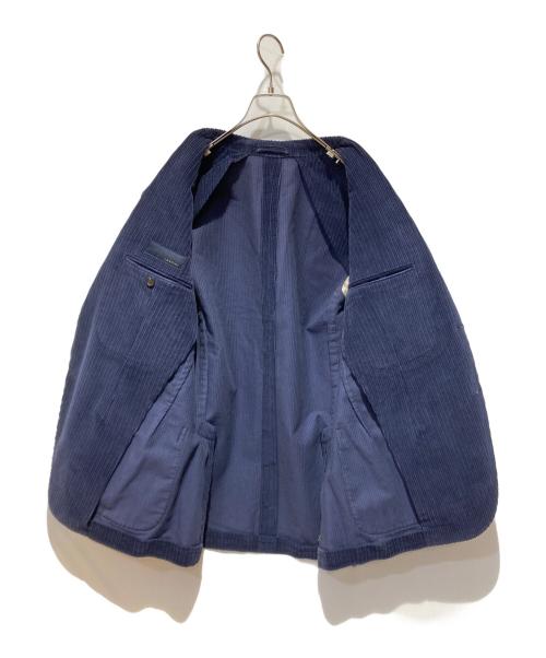 LARDINI（ラルディーニ）LARDINI (ラルディーニ) コーデュロイテーラードジャケット ネイビー サイズ:48の古着・服飾アイテム