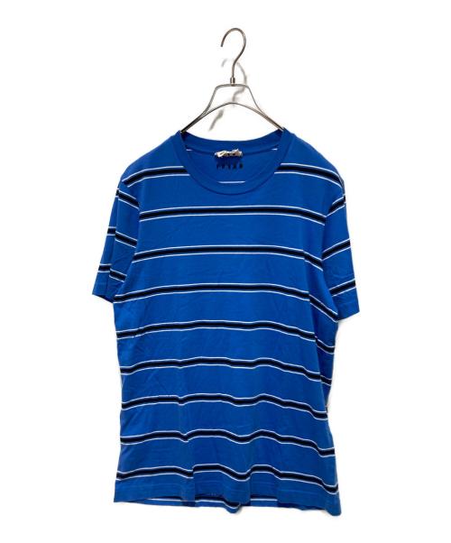 MARNI（マルニ）MARNI (マルニ) ボーダーTシャツ ブルー サイズ:50の古着・服飾アイテム