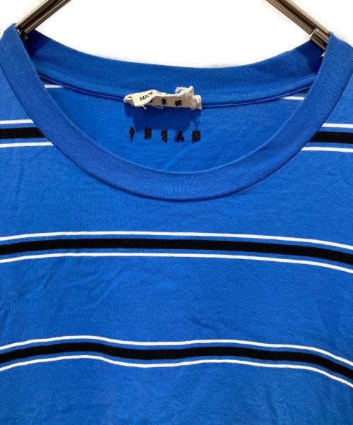 MARNI（マルニ）MARNI (マルニ) ボーダーTシャツ ブルー サイズ:50の古着・服飾アイテム