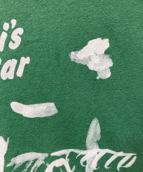 Acne studios（アクネ ストゥディオズ）ACNE STUDIOS (アクネ ストゥディオズ) BeniBischof Tシャツ グリーン サイズ:Sの古着・服飾アイテム