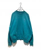 Acne studiosアクネ ストゥディオス）の古着「フェイスパッチガーメントダイスウェット」｜ブルー