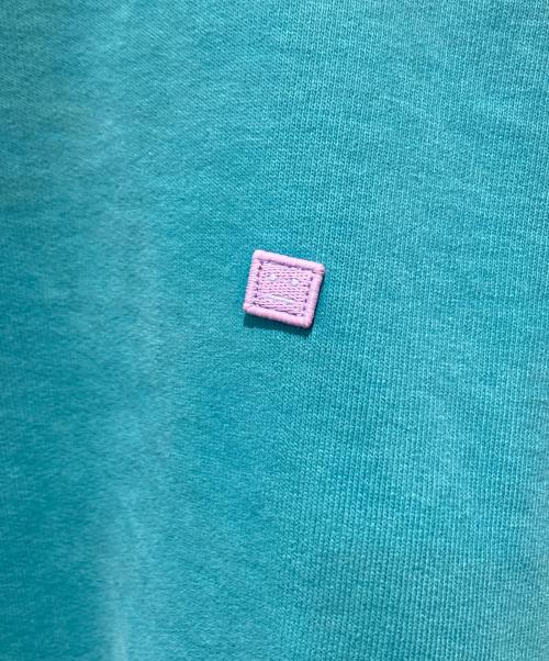 Acne studios（アクネ ストゥディオス）ACNE STUDIOS (アクネ ストゥディオス) フェイスパッチガーメントダイスウェット ブルー サイズ:Sの古着・服飾アイテム