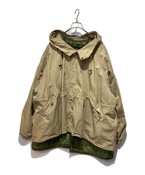 MADE IN STANDARD（メイドインスタンダード）MADE IN STANDARD (メイドインスタンダード) ashland short snow parka with liner ベージュ サイズ:Lの古着・服飾アイテム