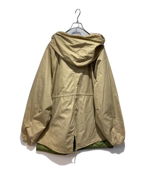 MADE IN STANDARD（メイドインスタンダード）MADE IN STANDARD (メイドインスタンダード) ashland short snow parka with liner ベージュ サイズ:Lの古着・服飾アイテム