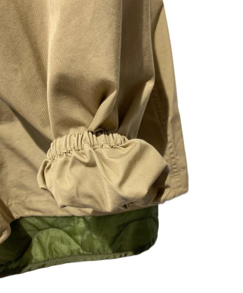 MADE IN STANDARD（メイドインスタンダード）MADE IN STANDARD (メイドインスタンダード) ashland short snow parka with liner ベージュ サイズ:Lの古着・服飾アイテム