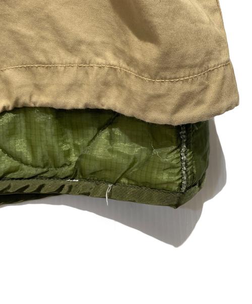 MADE IN STANDARD（メイドインスタンダード）MADE IN STANDARD (メイドインスタンダード) ashland short snow parka with liner ベージュ サイズ:Lの古着・服飾アイテム