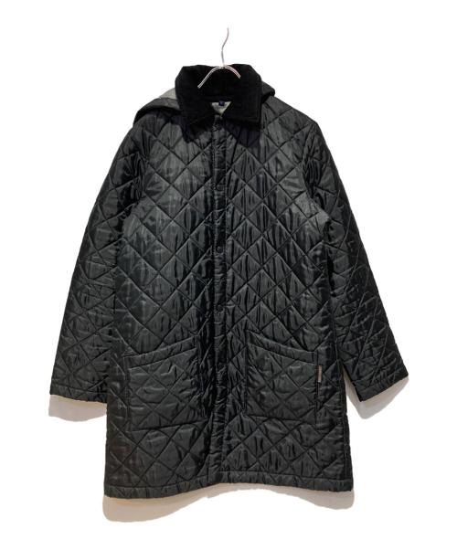 LAVENHAM（ラベンハム）LAVENHAM (ラベンハム) キルティングコート ブラック サイズ:40の古着・服飾アイテム