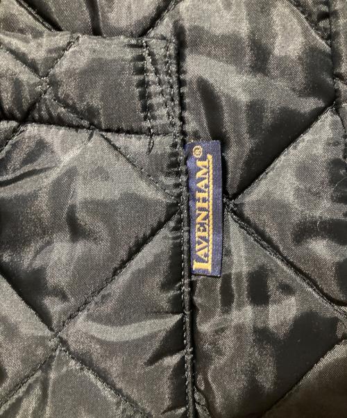 LAVENHAM（ラベンハム）LAVENHAM (ラベンハム) キルティングコート ブラック サイズ:40の古着・服飾アイテム