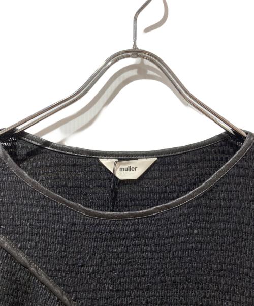 MULLER（ミューラー）MULLER (ミューラー) SLOW LAYER TOP ブラック サイズ:Ｆの古着・服飾アイテム