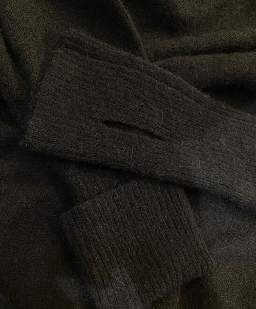 MM6 Maison Margiela（エムエムシックスメゾンマルジェラ）MM6 Maison Margiela (エムエムシックスメゾンマルジェラ) ダメージニット ブラック サイズ:ＸＳの古着・服飾アイテム