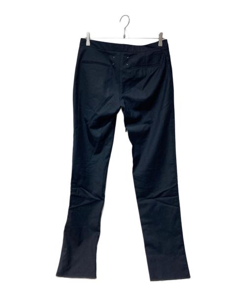 Maison Margiela（メゾンマルジェラ）Maison Margiela (メゾンマルジェラ) スラックス ブラック サイズ:46の古着・服飾アイテム
